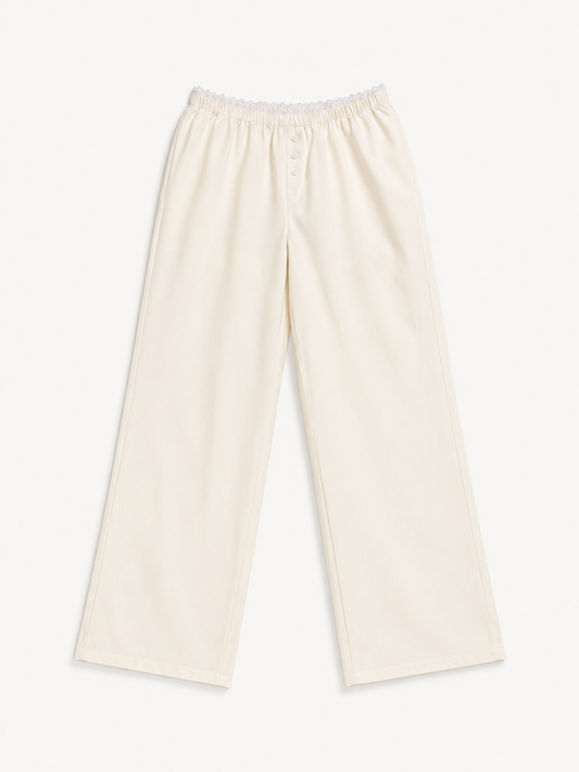 Poplin Cotton Lounge Pant