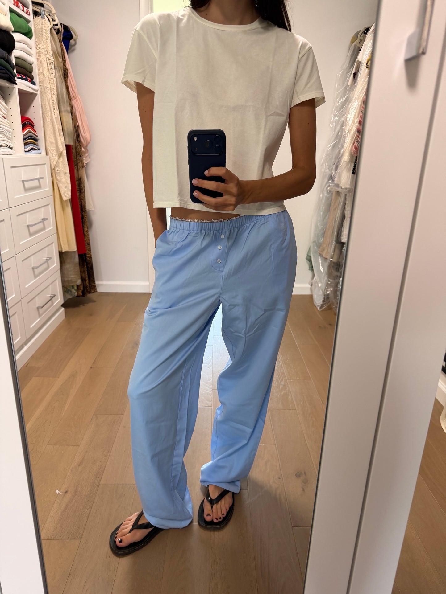 Poplin Cotton Lounge Pant